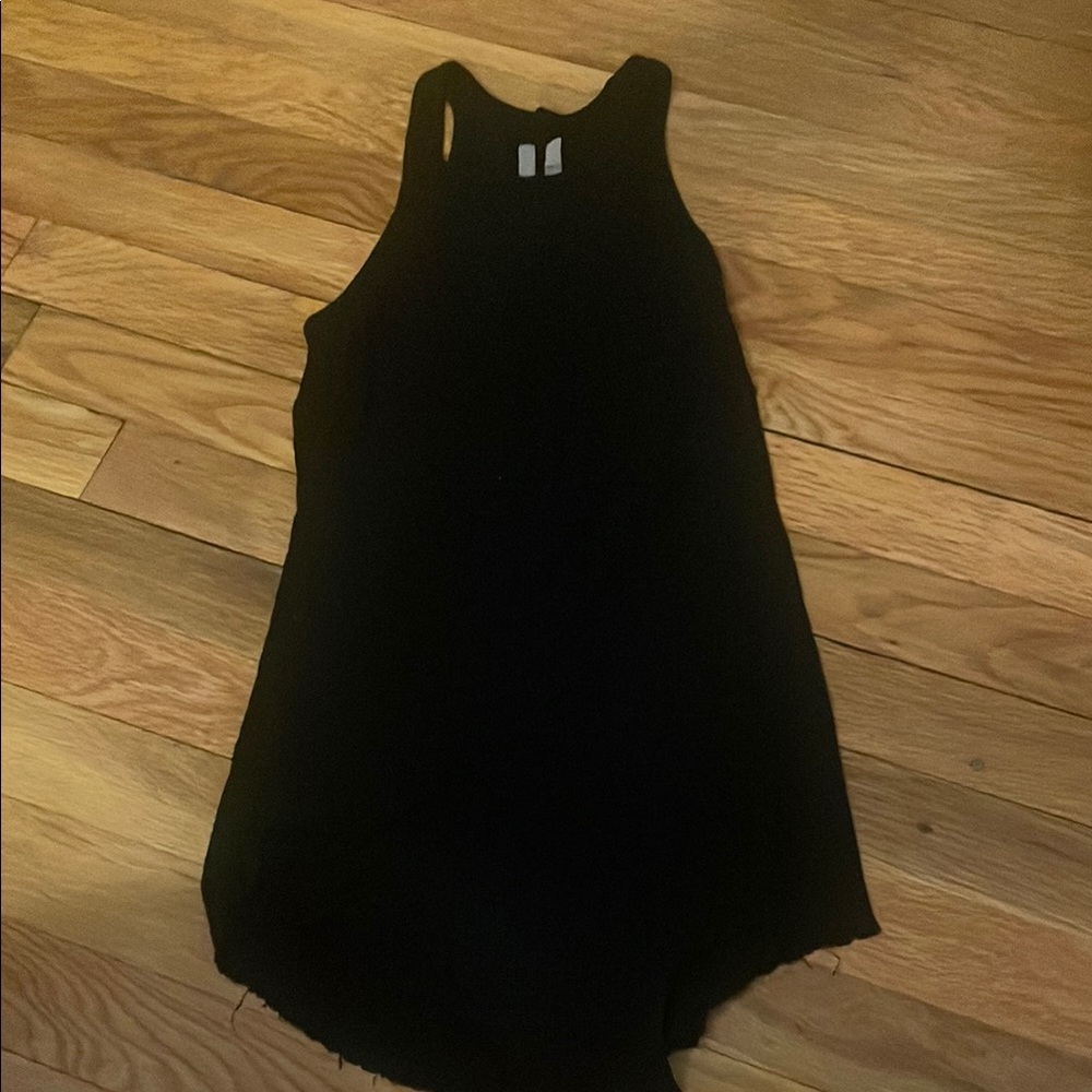 Black Sleeveless Tank Top